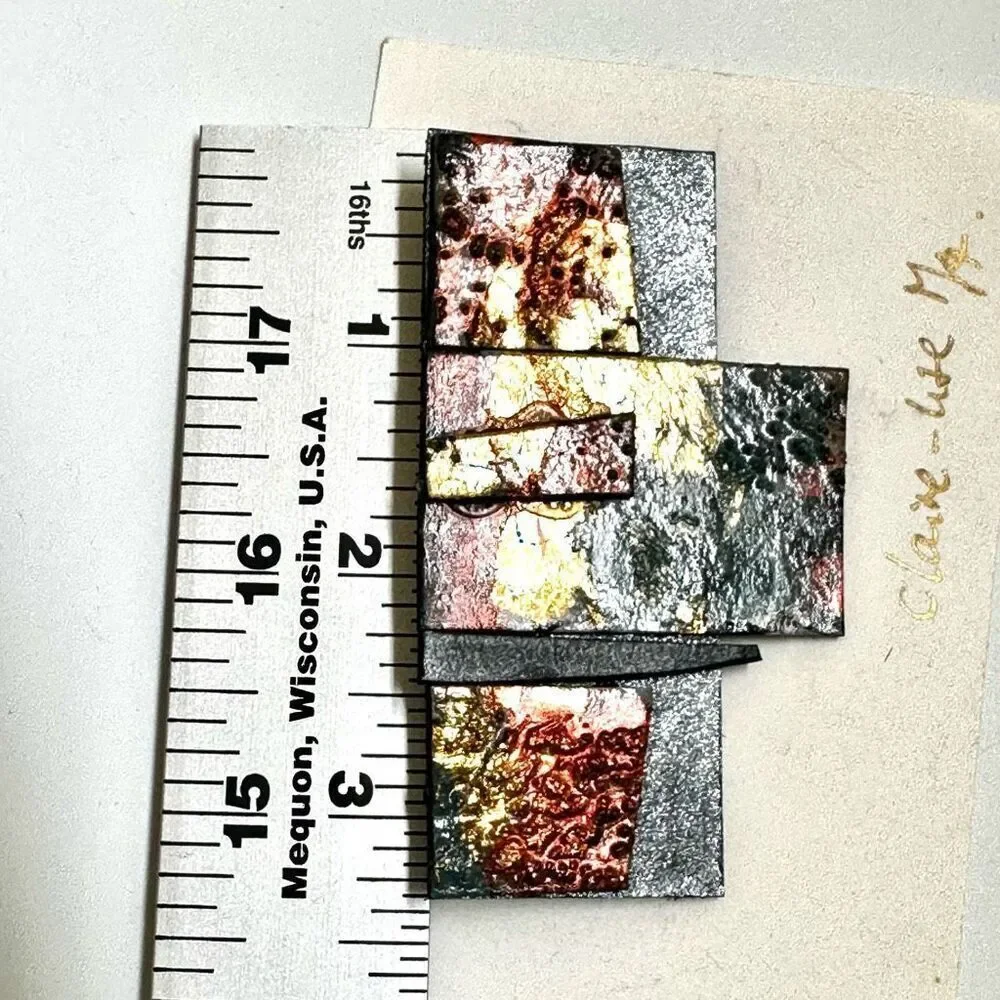claire-lise abstract hand painted brooch claire lise